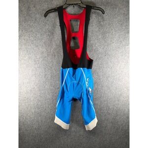 Giordana Cycling Bib Shorts Men's Blue Red Black XL  Athletic Triathlon‎